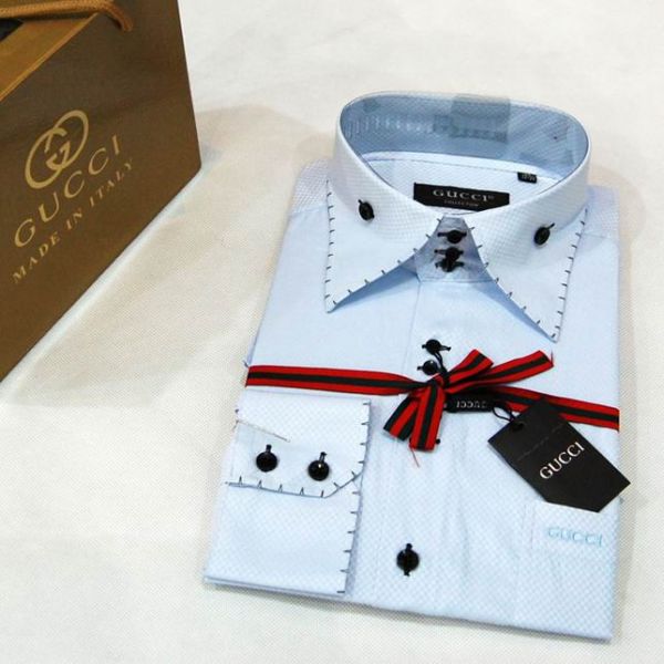 Camisa Gucci para homem Regular Fit