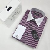 Camisa Giorgio Armani para homem Regular Fit Punho Duplo